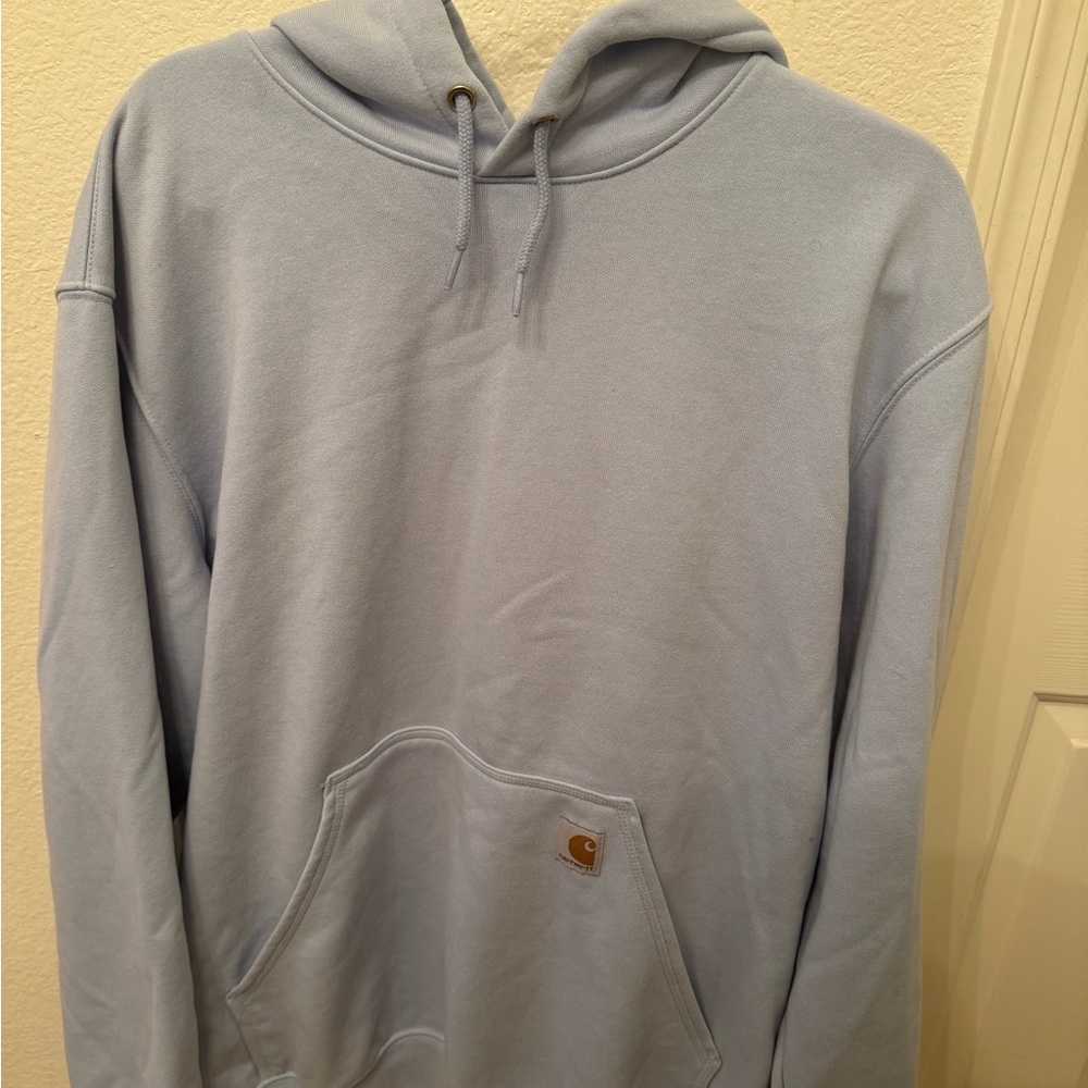 Carhartt Men's Sky Blue Hoodie